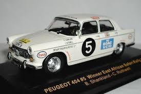 Renault alpine a 110 of erik comas finished 37th overall. Peugeot 404 East African Safari Rally 1967 Shankland Rothwell Ixo Rac026 1 43
