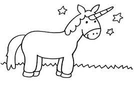 Einhorner Einhorn Und Sterne Zum Ausmalen Unicorn Coloring Pages Unicorn Crafts Coloring Pages