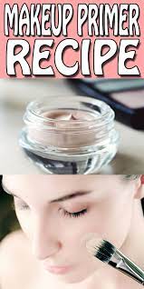Diy Makeup Primer 2 Very Easy Recipes Makeup Primer Makeup Recipes Beauty Recipe