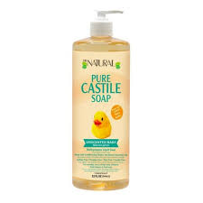 (15 ml) peppermint or eucalyptus castile soap in a bowl of steamy hot water. Dr Natural Pure Castile Soap Mild With Organic Shea Butter Unscented 32 Fl Oz Target
