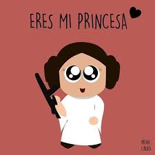 Princess Leia Irene Calvo Love Is Comic Frases De Ternura