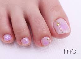 おっきい星 とちいさい星 nail nailart gelnails instagood instalike instalove instanail 米子 yonago ネイル ジェルネイル ネイルアート foot footgel star cheek hologram フッ