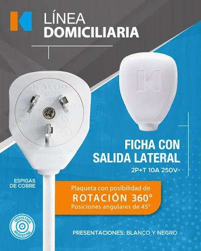 Enchufate con Kalop en la posici&oacute;n que quieras! &acirc;&scaron;&iexcl;, &acirc;&oelig;&hellip; Plaqueta porta espigas  rotable con posibilidad de ROTACI&Oacute;N 360&deg; que permite lograr posiciones  angulares de 45&deg;. Funci&oacute;n que facilita orientar el ...