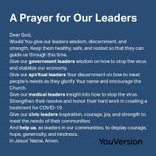 Today S Prayer Is For Our Leaders Let S Ask God To Give Them Extra Wisdom Strength Peace And Hope During Prayer For Our Country Prayers For America Prayers