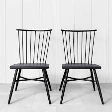 2pk Indoor Outdoor Metal Patio Dining Chair Black Hearth Hand With Magnolia In 2020 Patio Dining Chairs Outdoor Dining Chairs Patio Furniture Collection