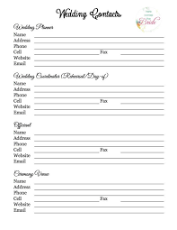 Wedding Planner With Free Printables Wedding Planning Binder Wedding Planner Job Wedding Planner Office