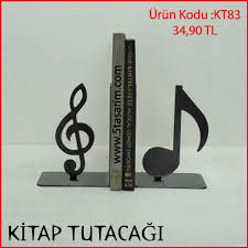 Kitap Tutacagi Modelleri Kitap Ayraci Muzik Notalari Kitap Tutucular