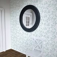 1/12 Mint Watercolor Branches Dollhouse Wallpaper Miniature 1:12 Printable  Download 8.5 X 11" and 11 X 17" Sheets