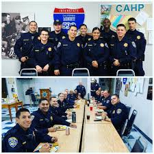 A-Watch (bottom) & B-Watch (top) (C-Watch gearing up for tonight's patrol)  from our Central LA CHP family to yours, we wish you a Happy Thanksgiving  🦃 !!! Please don't Drink & Drive