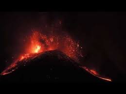 Its impressive size ( more than 3327 meters high with an average basal diameter of 40 km) overlooks the whole region. A Free Stock Footage Video Of Mount Etna Volcano Erupting In 2021 Free Stock Footage Etna Volcano Etna