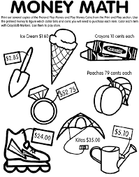 Download and print these money color pages coloring pages for free. Money Math Coloring Page Crayola Com