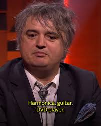 Pete Doherty stole what from Carl's flat?😂🍖