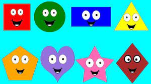 Learn Shapes And Color For Kids Fun Educational Video Kindergarten Preschool Coloring For Kids Education Technology Learning Elementary Math Classroom