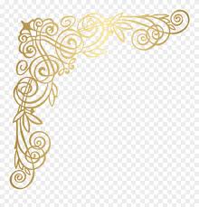 Maybe you would like to learn more about one of these? Corner Design Png Golden Floral Design Png Clipart 4497124 Pinclipart