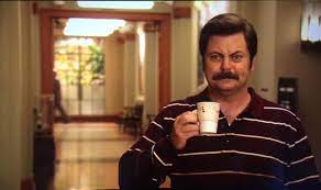 The Mug Ron Swanson Uses In The Kaboom Episode Is Just A Paper Cup With A Handle Pandr Discover more posts about ron swanson. ron swanson uses in the kaboom episode