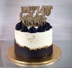 40th birthday cakes for men. Black And White Cake 40th Birthday Cakes 40th Birthday Cake For Women Birthday Cake For Him