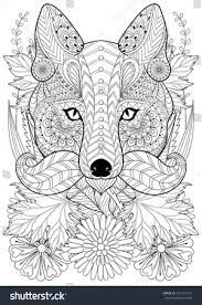 Discover our coloring pages of foxes to print and color for free ! Printable Adult Coloring Pages Fox
