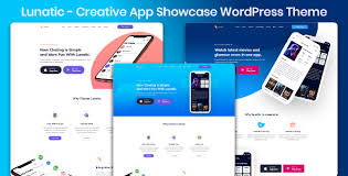Attraction responsive wordpress landing page theme. Software Service Lunatic App Landing Theme By Quomodotheme Themeforest