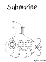 Submarine Coloring Page Coloring Pages Memorial Day Coloring Pages Whale Coloring Pages