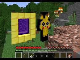 Open blocklauncher and load the textures (texture.zip). Minecraft How To Make A Portal To Pokemon World Minecraft Portal To Pokemon World Parody Youtube