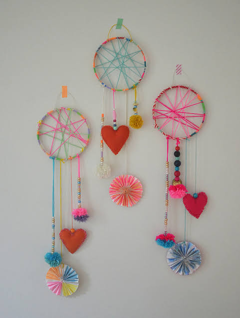 DIY Dream Catchers Made by Kids - ARTBAR