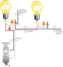 Wiring practice by region or country. How To Run Two Lights From One Switch Electrical Online
