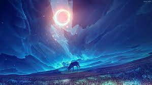 Check spelling or type a new query. Horn Anime Sky Blue Moon Animal Wallpapers Hd Desktop And Mobile Backgrounds