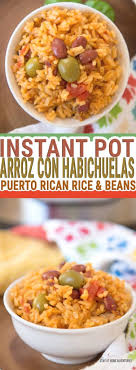 .the many puerto rican friends and family i was surrounded by made a big impression on me…and so will this puerto rican rice and beans recipe! Instant Pot Arroz Con Habichuelas Puerto Rican Rice And Beans
