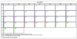 Calendrier 2019, calendriers mensuels 2019: Calendrier Avril 2019 Personnalisable Avec Les Vacances Scolaires