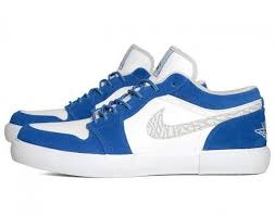 Air Jordan Retro V 1 Low Blue White Air Jordans Retro Jordan Retro V Air Jordans