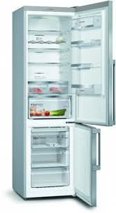 Obst und gemüse bleiben in der hyperfresh schublade dank feuchtigkeitsregler länger frisch. Bosch Kgn39eidq Kuhl Gefrierkombination Edelstahl Cleansteel A Euronics
