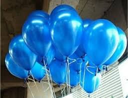 Blue Balloons Metallic Blue Balloons Party Balloons Etsy Balloon Decorations Party Birthday Party Balloon Birthday Balloons