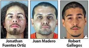 Trio charged in stabbing