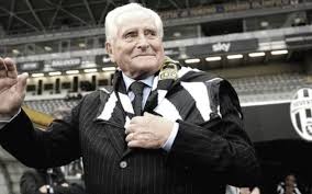 Giampiero boniperti and alessandro del piero star in the opening cermony at juventus stadium. Qm7aeze6ogi2zm