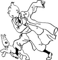 He's a reporter and adventurer who travels around the world with his dog snowy. 25 Tintin Coloring Pages Ideas Tintin Coloring Pages Coloring Pictures