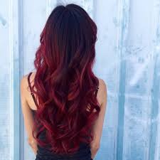 The brown streaks are carefully painted to blend in perfectly with black strands so as to create a fantastic pattern. Spice Up Your Life With These 50 Red Hair Color Ideas Hair Motive Hair Motive