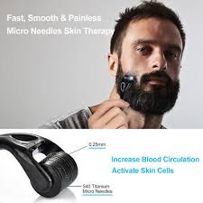 Beard Growth Oil Fast Growing Beard Mustache GROOMING Kit Derma Roller for  Men