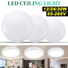 Many homeowners are not aware of what light shades do or how they will they'll look in these types of shades are gaining popularity due to how they look. Buy 12w 24w 30w Ceiling Lighting Surface Mounted Led Ceiling Lights Luminaire For Living Room Bed Room Hall Modern Led Ceiling Lamps At Affordable Prices Free Shipping Real Reviews