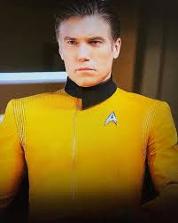 I like the new captain Pike , but pls change his hair color ! I hate the  gray, he looks better with dark hair Hes too old looking and as someone said