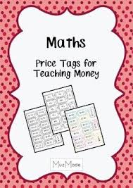 Maths Money Price Tags Dollars And Cents Money Math Activities Money Activities Teaching Money