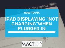 How To Fix Ipad Displays Not Charging When Plugged In To Charge Mactip