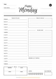 Daily Planner Templates Printable Download Free Pdf In 2020 Daily Planner Template Day Planner Template Daily Planner Printables Free