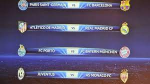 Hasil Drawing Undian Babak 8 Besar Liga Champions 2015 Porto Real Madrid Monaco