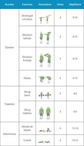 Programme Musculation Debutant Espace Musculation Com Musculation Pour Debutant Programme Musculation Appareil Musculation