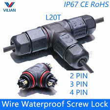 Fixing electrical wiring, more than some other home project is all about security. T Connector 3 Way T Shape 2 Pin 3 Pin 4 Pin Ip67 Waterproof Connector Electrical Wire Quick Plug Screw Outdoor Lighting 1 Unit 4 Pin Connectors Wire Cable 4 Pinoutdoor Lighting Wiring Aliexpress