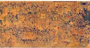 上元灯彩图 局部 vintage world maps world map vintage