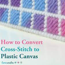 Free shipping on orders over $25.00. How To Convert Cross Stitch To Plastic Canvas Favecrafts Com