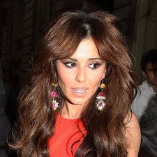 Cheryl Cole's long chocolate waves