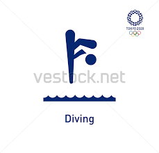 The symbol itself depicts five interlocking rings, each in five colors: Diving Pictogram Tokyo 2020 Olympics Pictograms Vector Vestock Tokyo 2020 Olympics 2020 Olympics Tokyo 2020