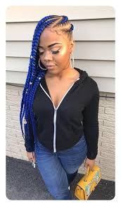 This hairstyle requires continuously adding of hair extension into a single cornrow to get a desired width and length. 87 Gorgeous And Intricate Ghana Braids That You Will Love